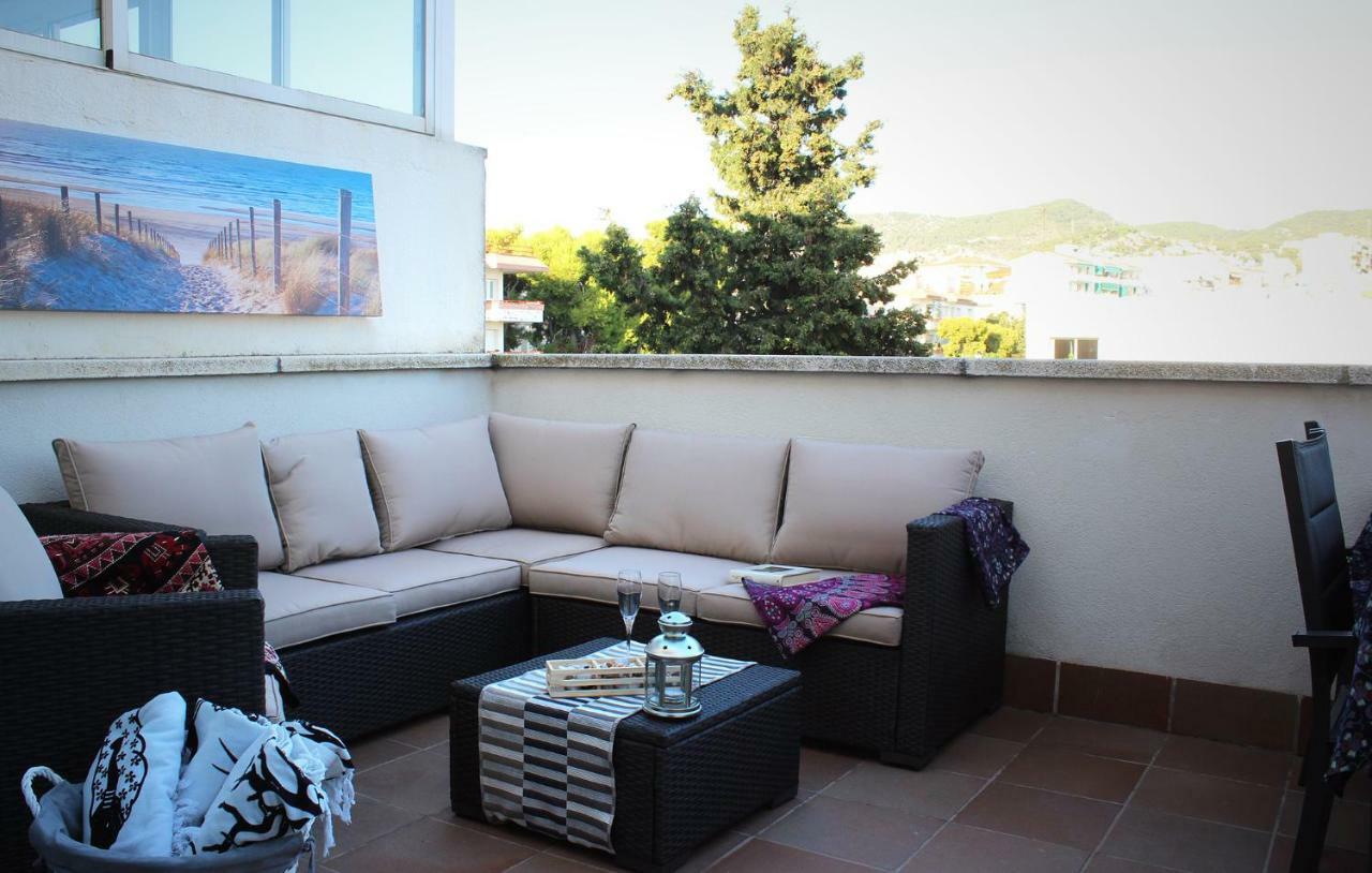 Sitges Atico 2 Min A Playa San Sebastian Apartment Ngoại thất bức ảnh