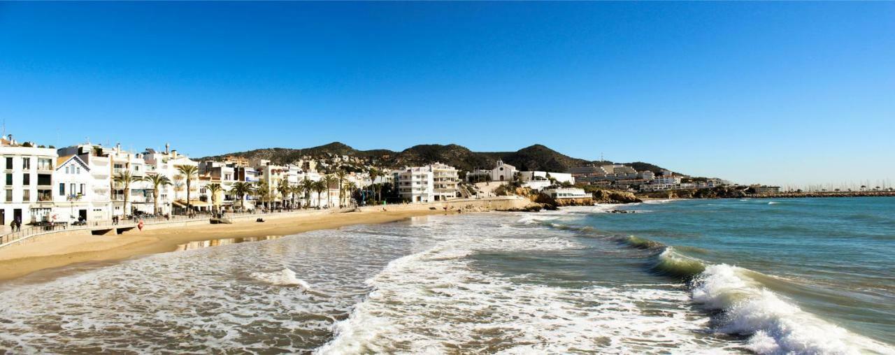 Sitges Atico 2 Min A Playa San Sebastian Apartment Ngoại thất bức ảnh